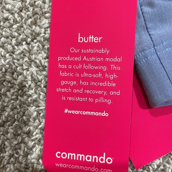 NWT Commando Butter Yoga Bralette Bra S Pebble, Austrian Modal Soft Stretch - Picture 6 of 7